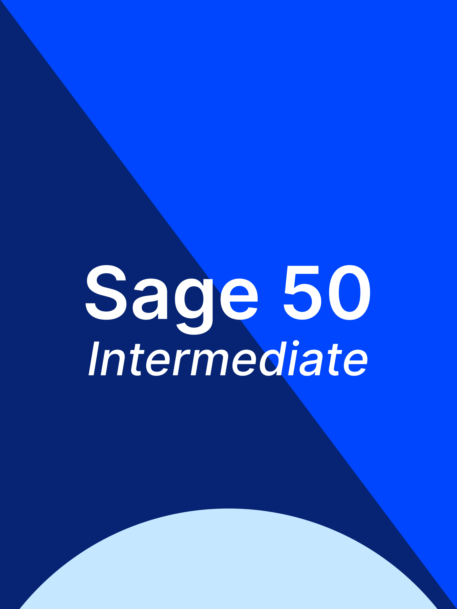 Sage 50 Intermediate